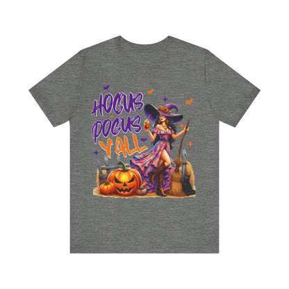 Southern halloween Shirt-Hocus pocus ya'll