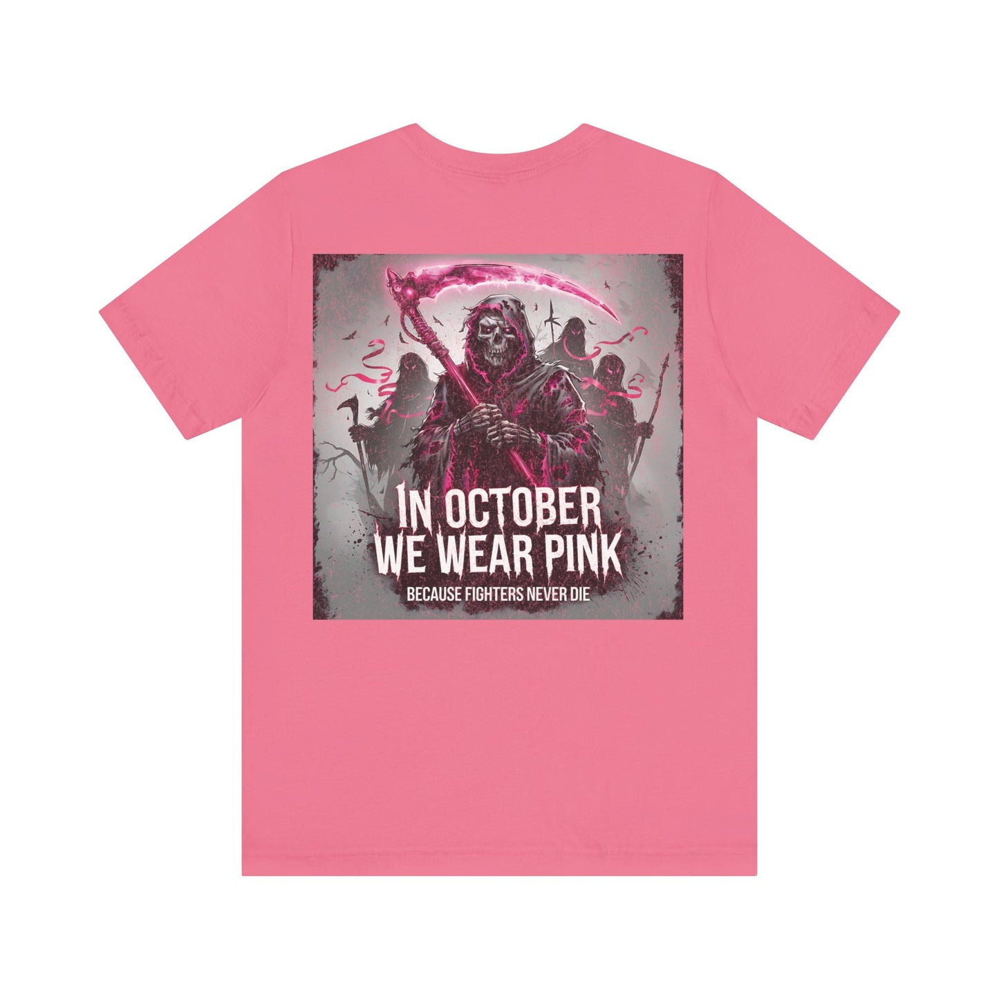 Grim Reaper  Tee- We wear pink in october