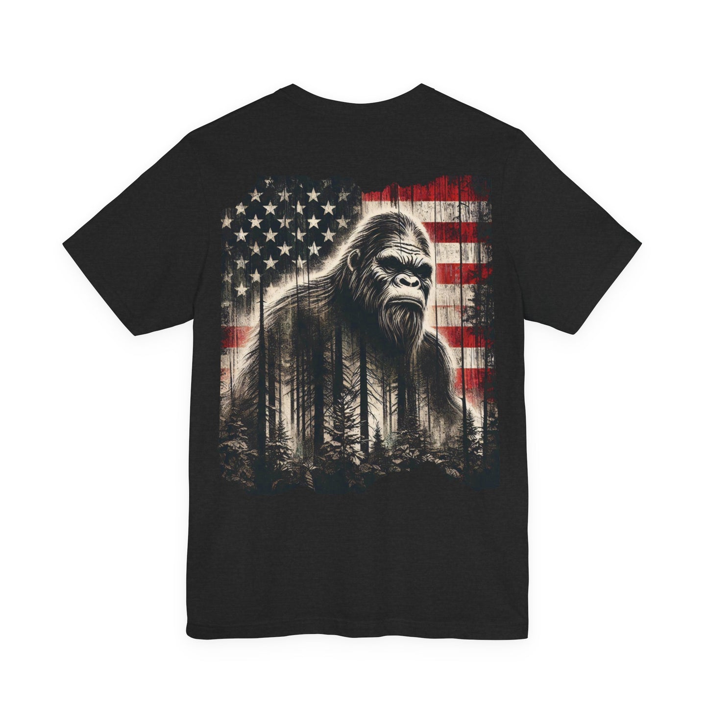 Bigfoot, bigfoot tee, america t-shirt, sasquatch shirt, hide and seek champ, bigfoot in america, mountain shirt, animal shirt,
