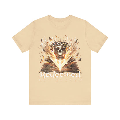 Christain tee- Redeemed Not Broken