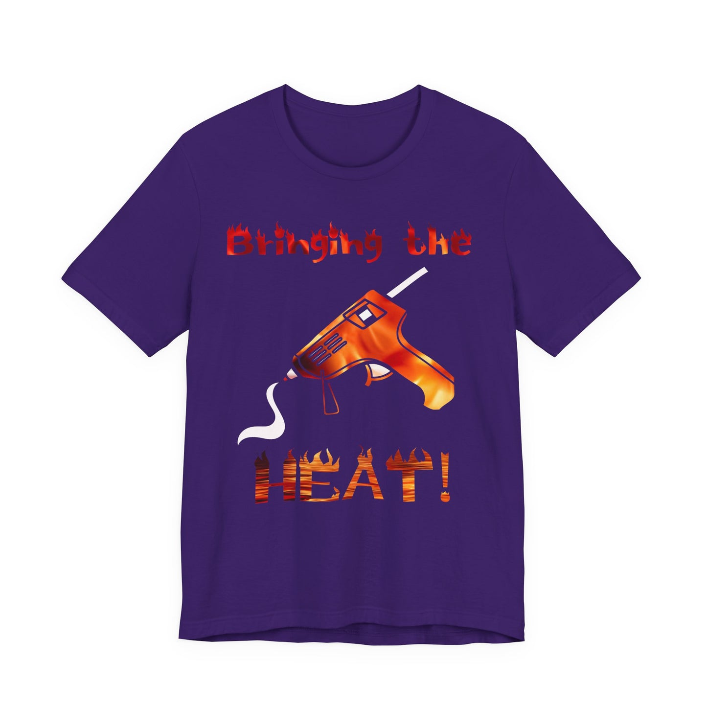 Crafting shirt, hot glue gun shirt, diy shirt,