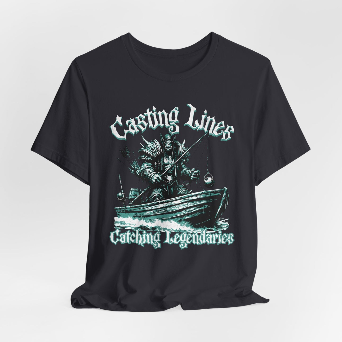 Casting lines, catching legendaries, fishing shirt, gaming shirt, gift for a fisherman, gift for her, gift for her, meme shirt, fisher gifts