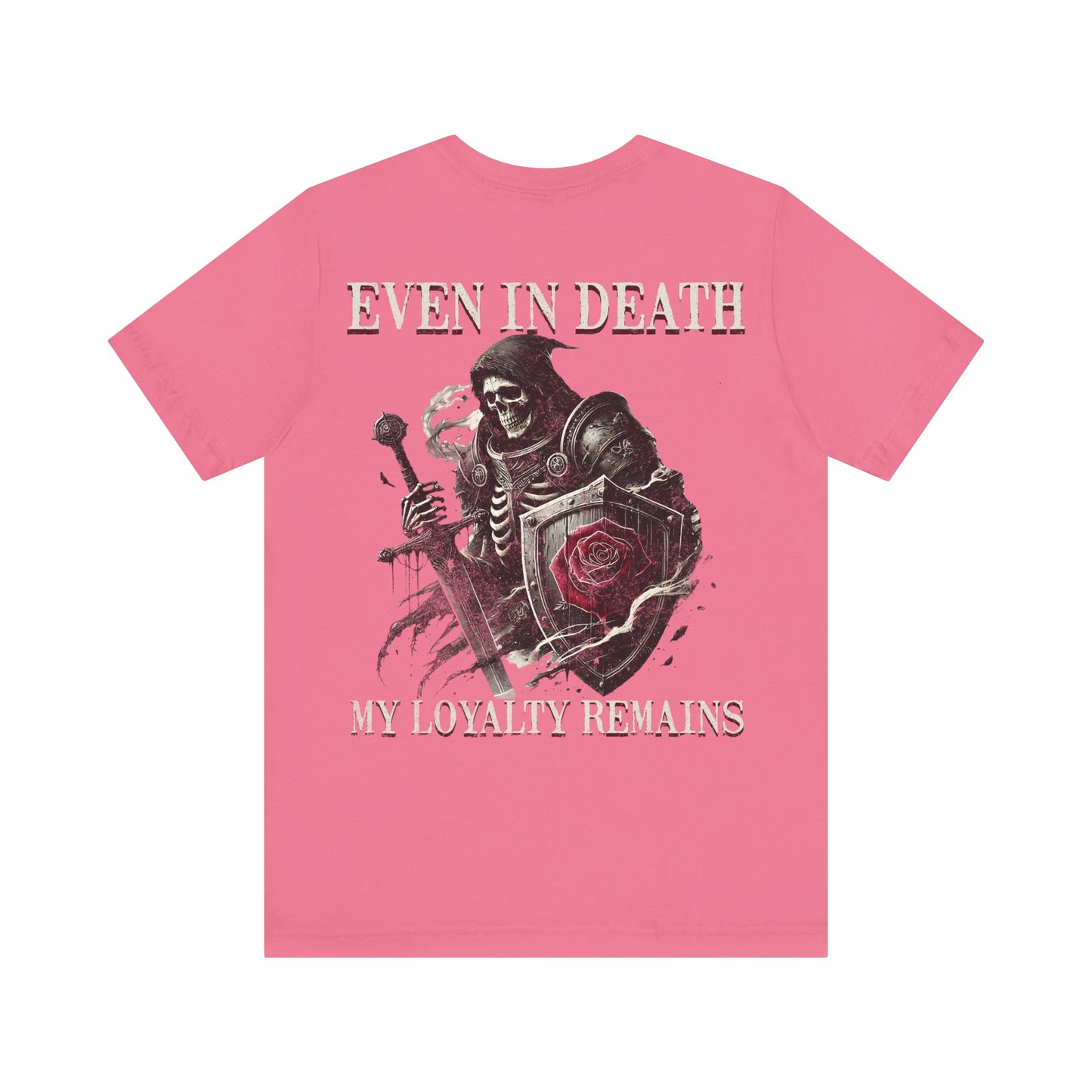Skeleton Rose  Tee-Even in death, my loyalty remains