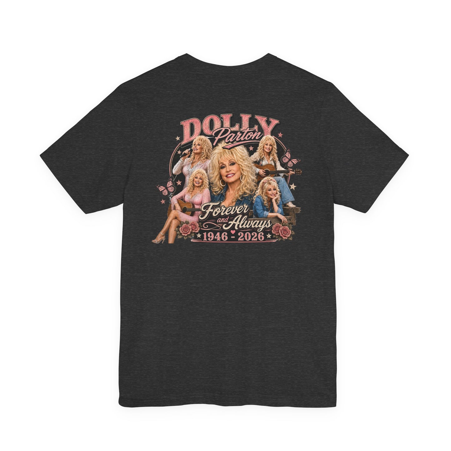 Dolly Parton Tribute Tee – "Forever & Always 1946–2026"