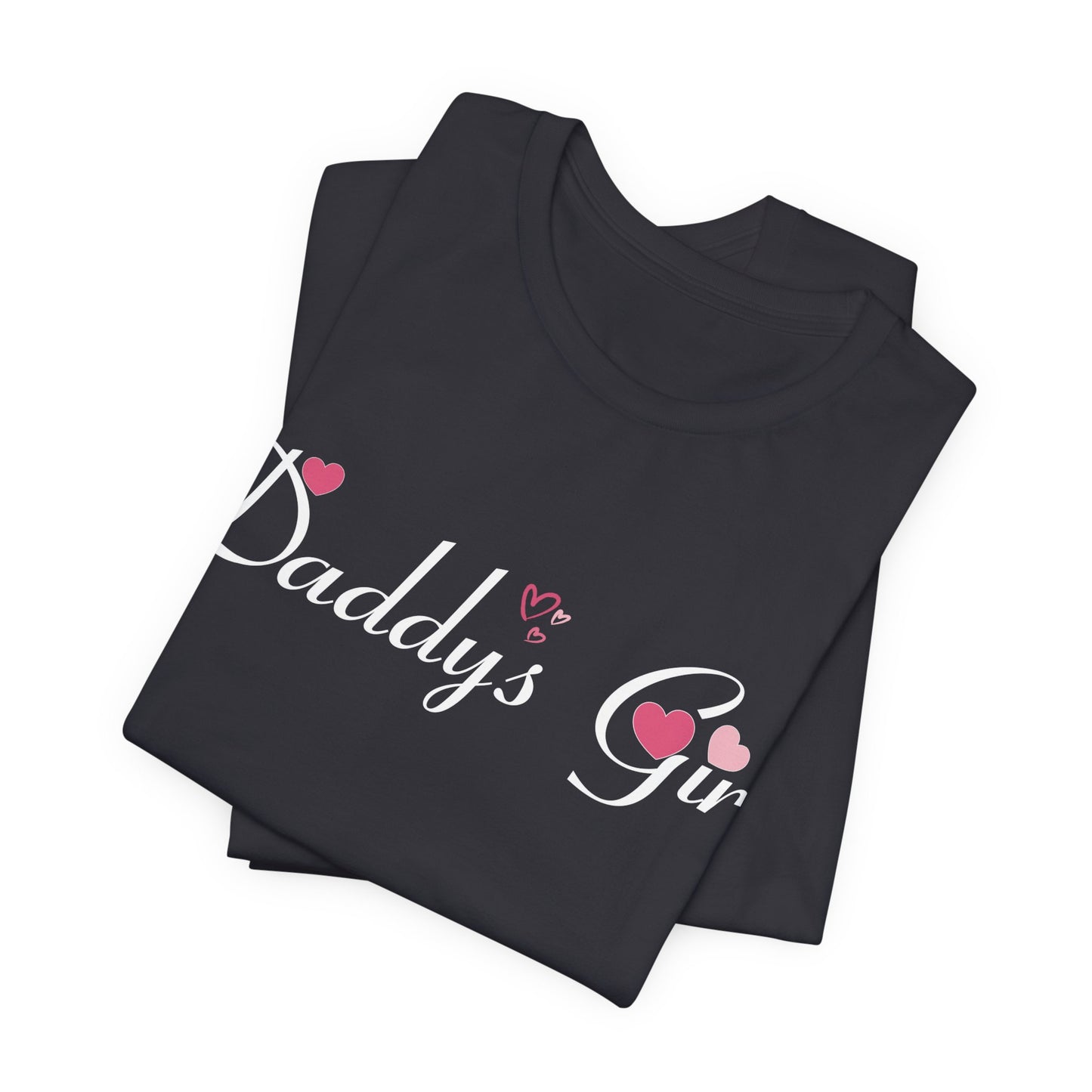 Daddys girl tee, Valentines t-shirt, gift from dad, daddys girl, gift for her, gift from dad, girl tshirt,