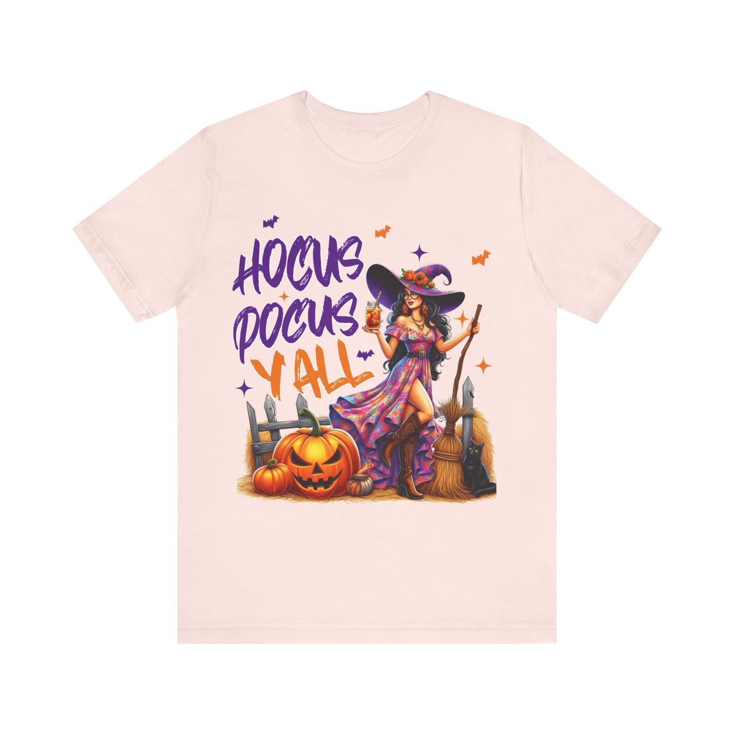 Southern halloween Shirt-Hocus pocus ya'll