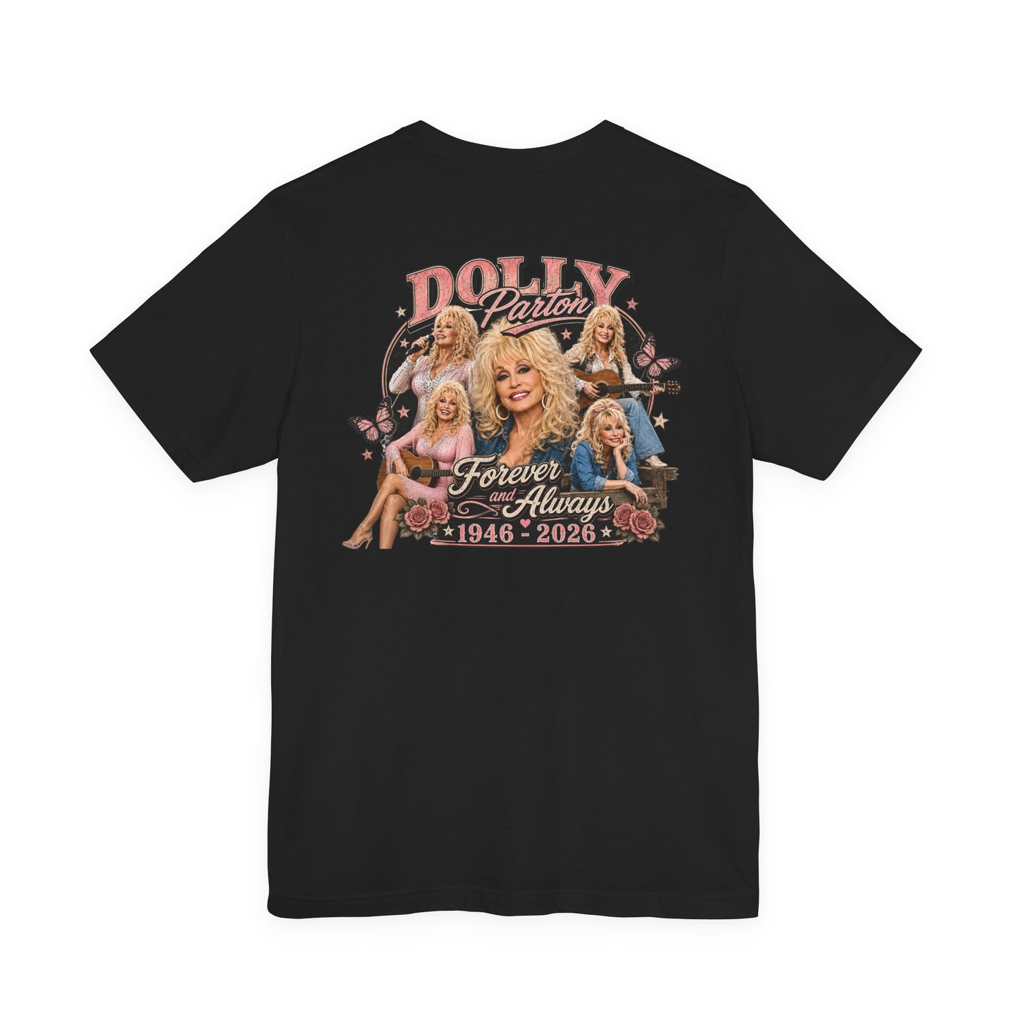 Dolly Parton Tribute Tee – "Forever & Always 1946–2026"