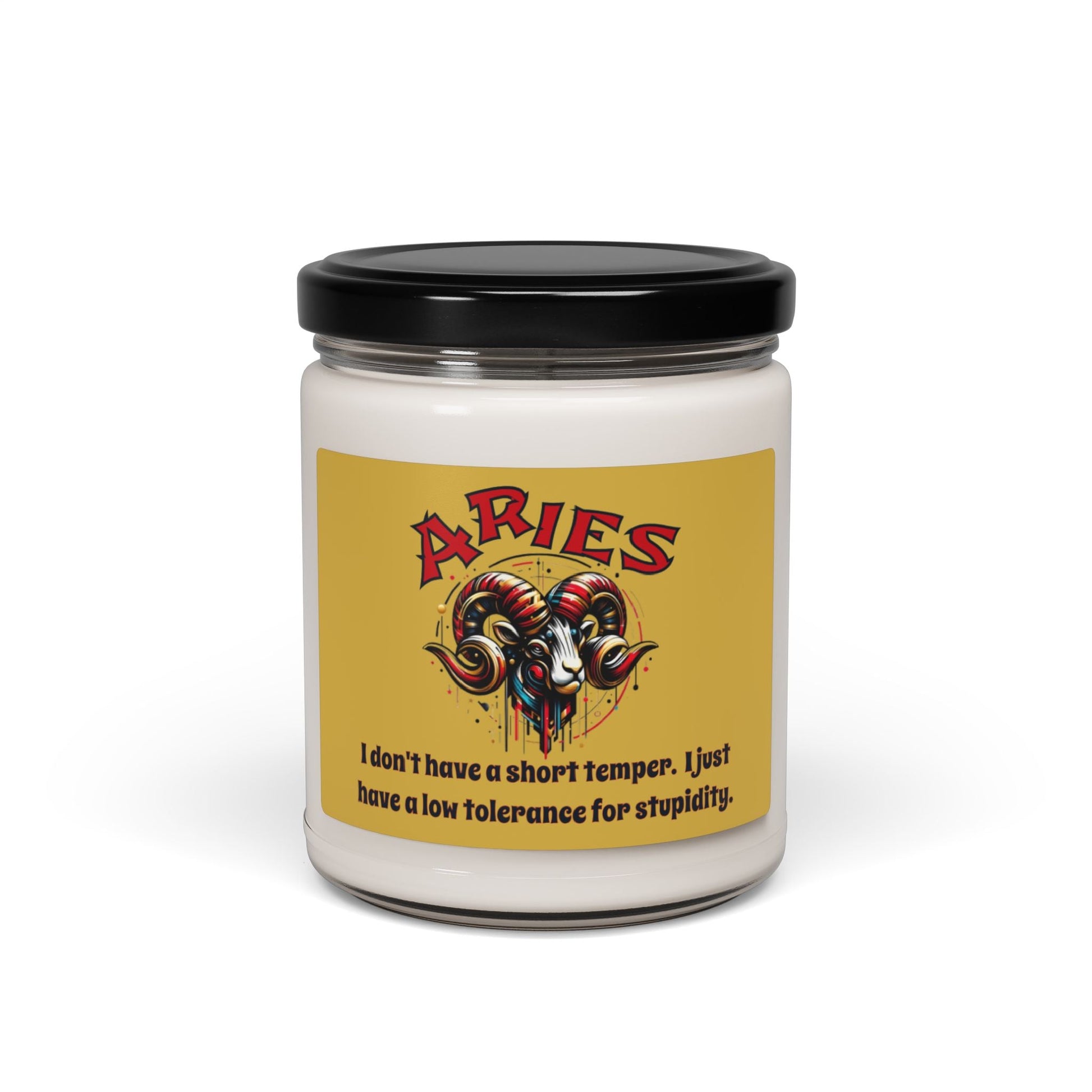 Aries Sassy Soy Candle, 9oz - VICIOUSLY CRUNK MERCH