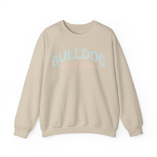 Bulldog Mom Sweatshirt Bulldog Mom Sweatshirt, Bulldog Crewneck, Dog Lover Sweatshirt, Bulldog Sweater, Dog Mom, gift for mom, - VICIOUSLY CRUNK MERCH