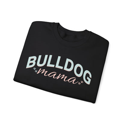 Bulldog Mom Sweatshirt Bulldog Mom Sweatshirt, Bulldog Crewneck, Dog Lover Sweatshirt, Bulldog Sweater, Dog Mom, gift for mom, - VICIOUSLY CRUNK MERCH