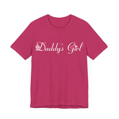 Daddys girl tee, Valentines t - shirt, gift from dad, daddys girl, gift for her, gift from dad, girl tshirt, - VICIOUSLY CRUNK MERCH
