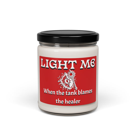 Gaming 9oz soy candle, horde, mmo candle, gaming candle, gift for gamers, funny candle, gift for teen, gift for him, gift for her, holiday - VICIOUSLY CRUNK MERCH