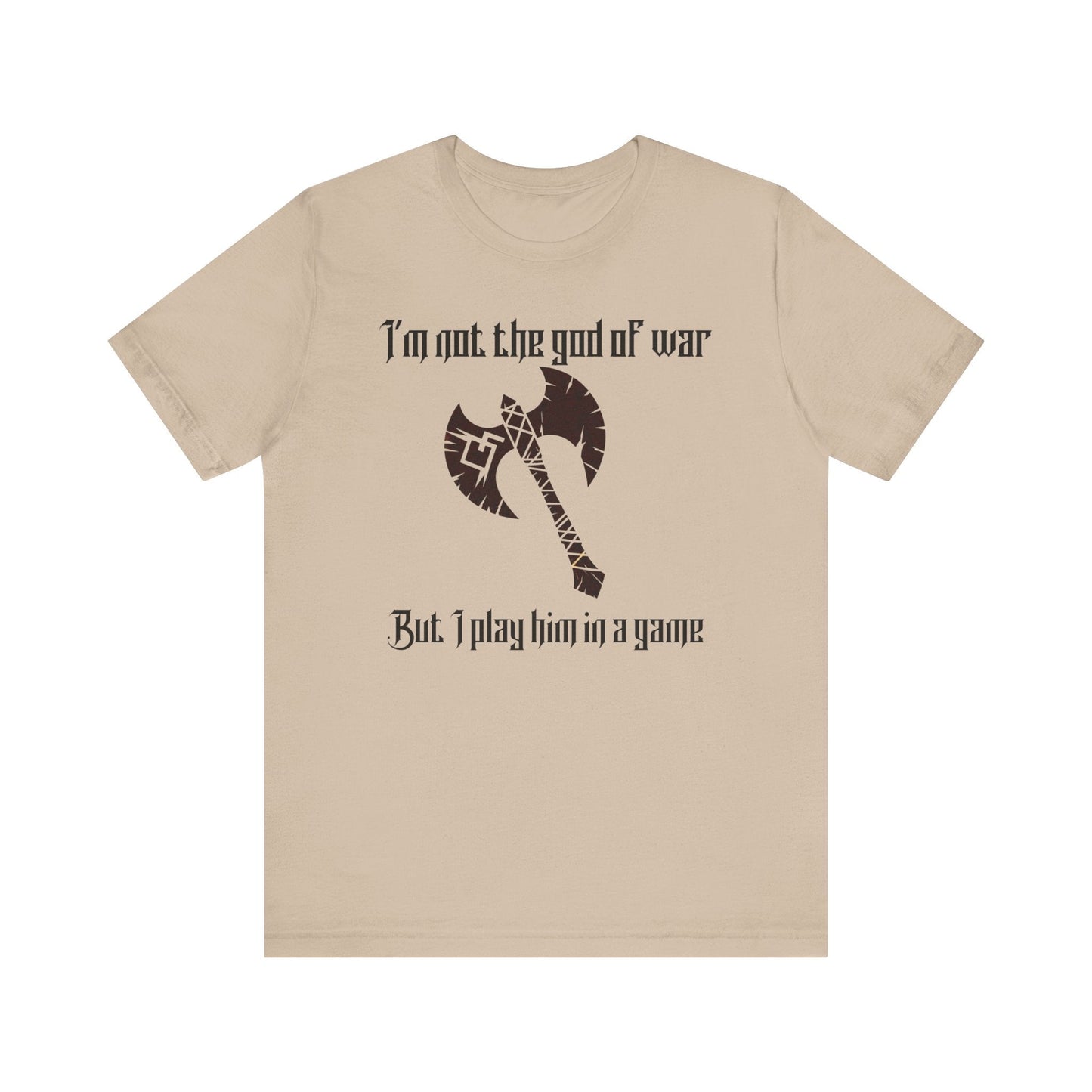 god of war gaming Short Sleeve Tee - VICIOUSLY CRUNK MERCH