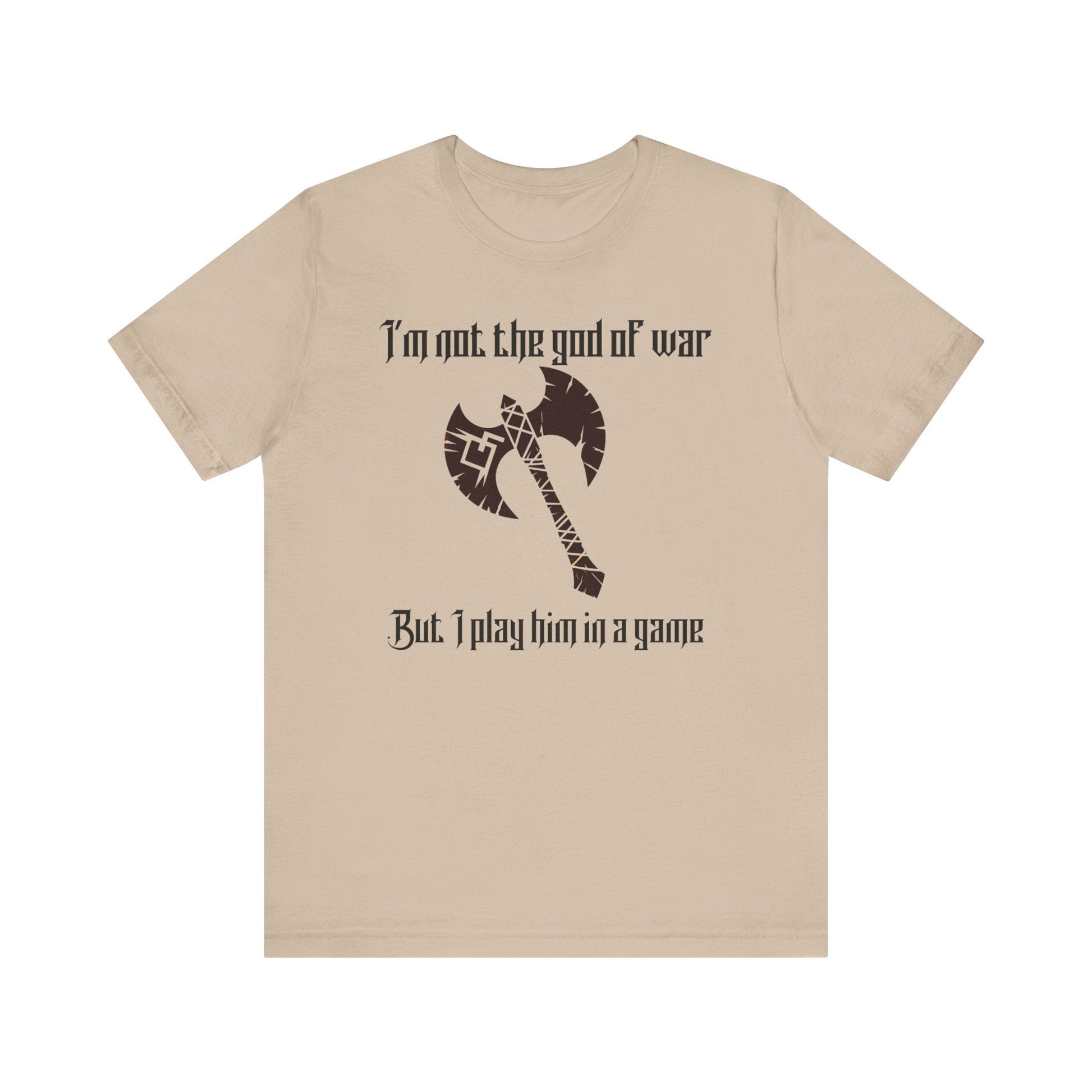 god of war gaming Short Sleeve Tee - VICIOUSLY CRUNK MERCH