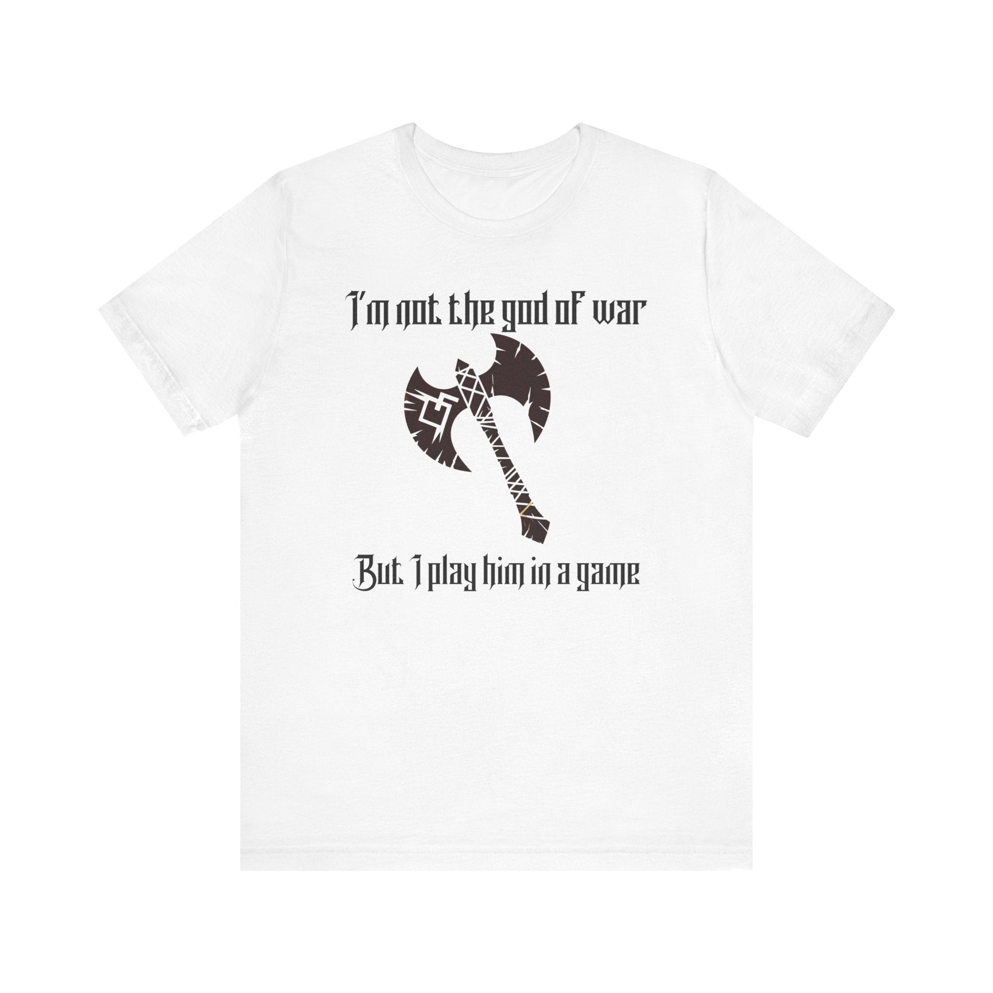 god of war gaming Short Sleeve Tee - VICIOUSLY CRUNK MERCH