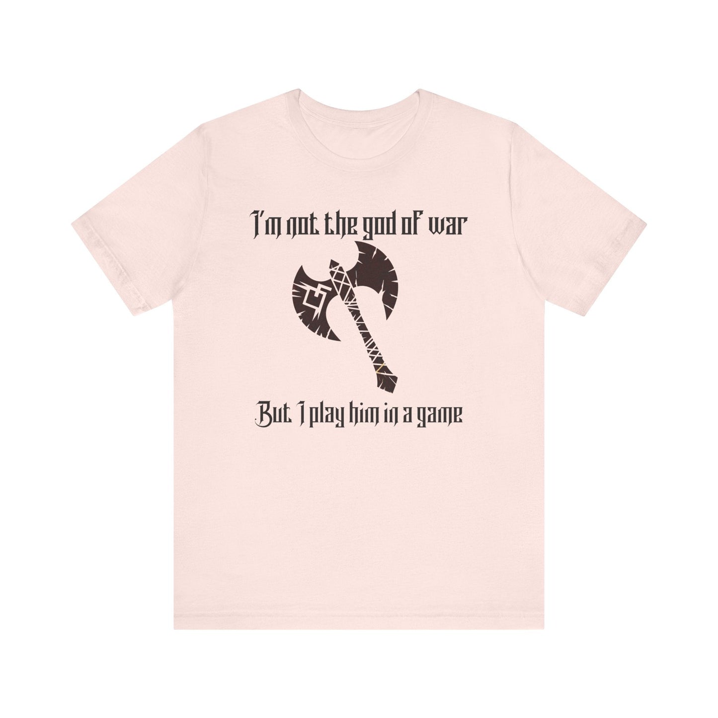 god of war gaming Short Sleeve Tee - VICIOUSLY CRUNK MERCH