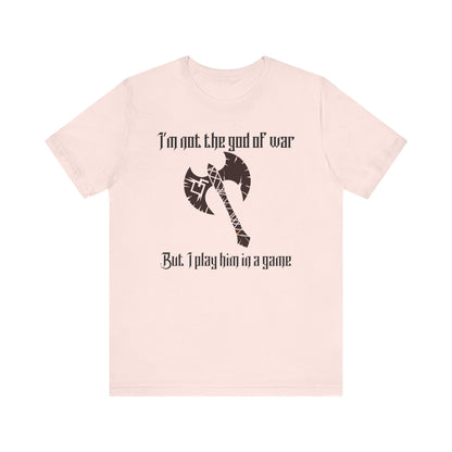 god of war gaming Short Sleeve Tee - VICIOUSLY CRUNK MERCH