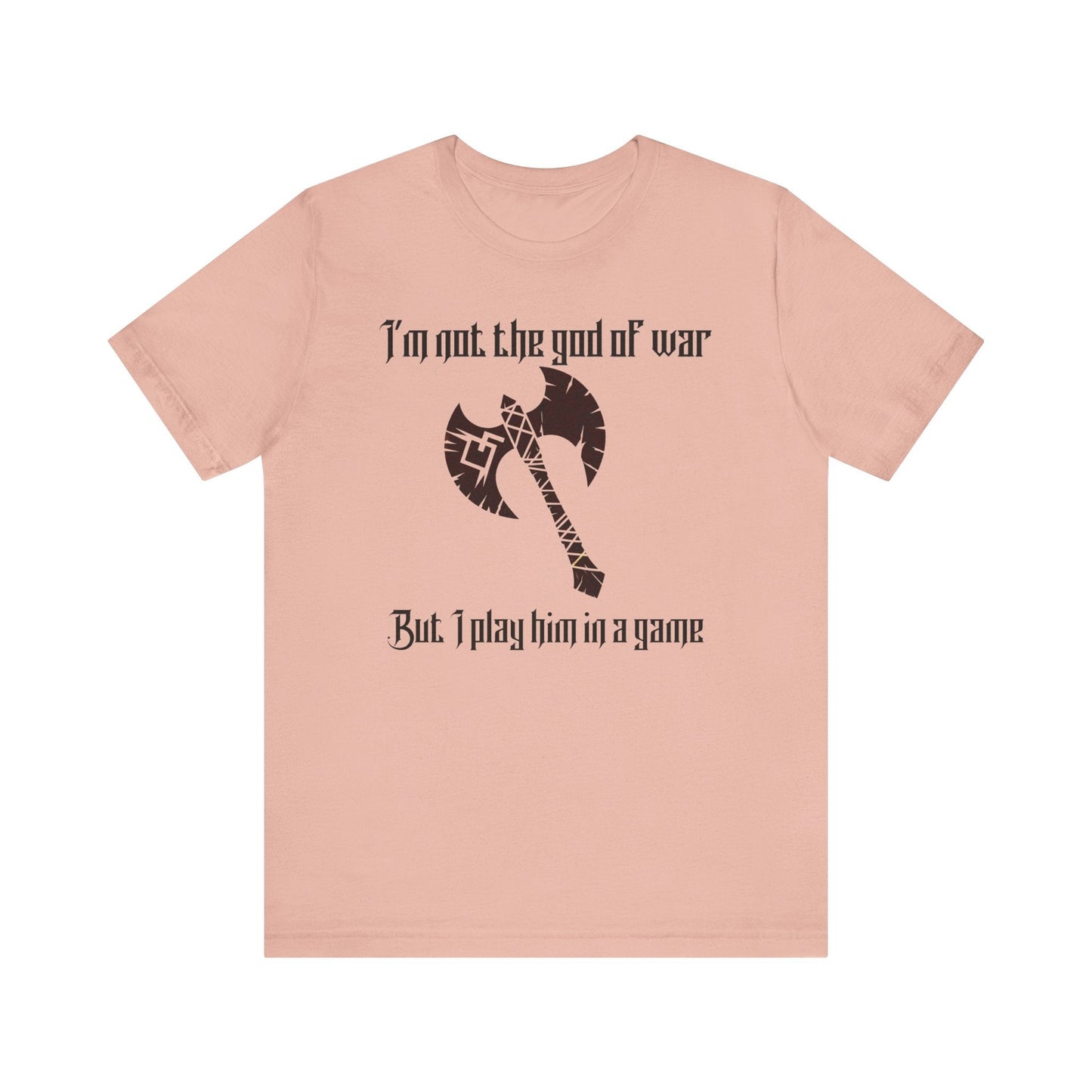 god of war gaming Short Sleeve Tee - VICIOUSLY CRUNK MERCH