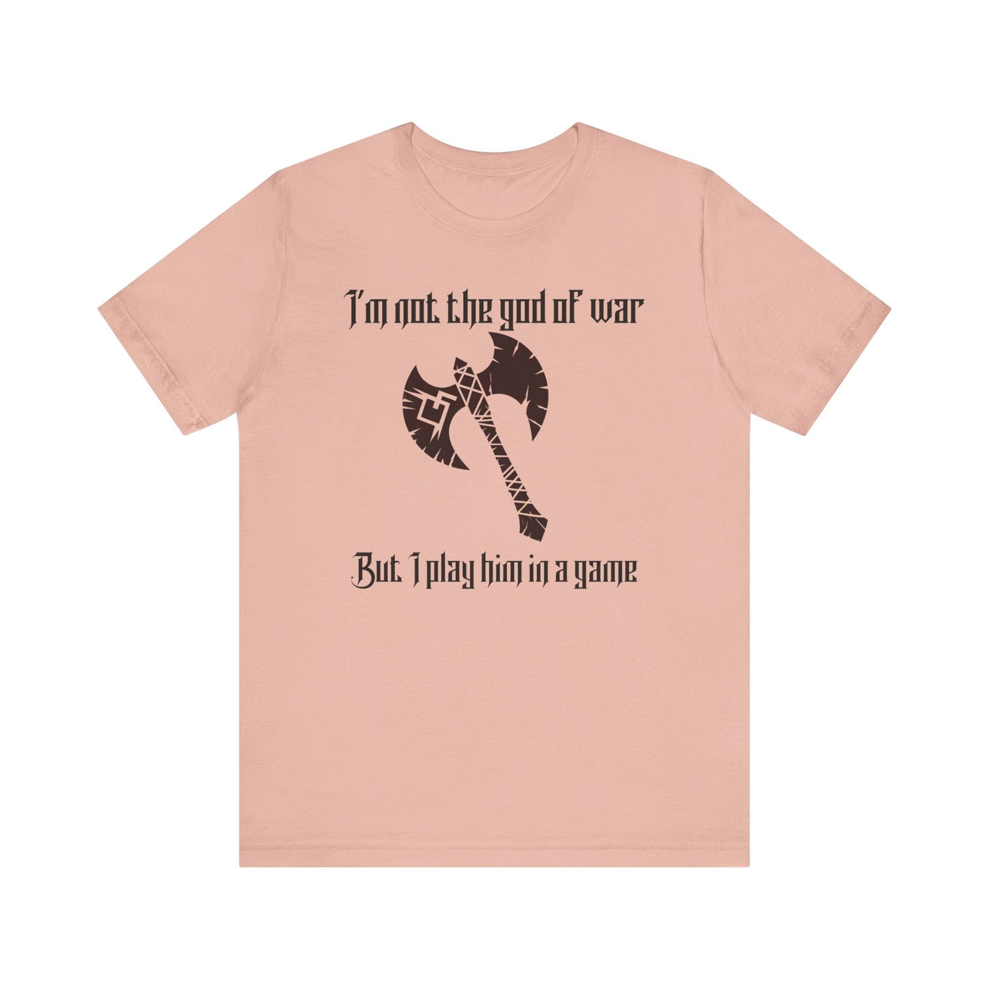 god of war gaming Short Sleeve Tee - VICIOUSLY CRUNK MERCH