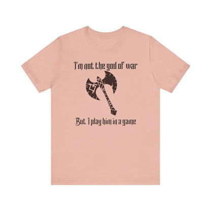 god of war gaming Short Sleeve Tee - VICIOUSLY CRUNK MERCH