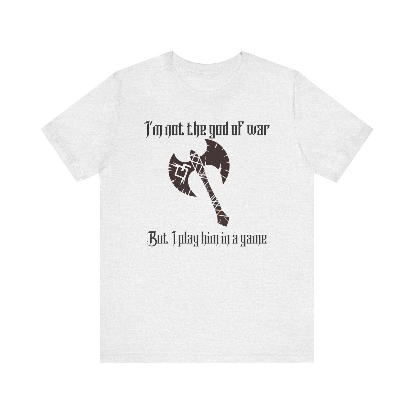 god of war gaming Short Sleeve Tee - VICIOUSLY CRUNK MERCH