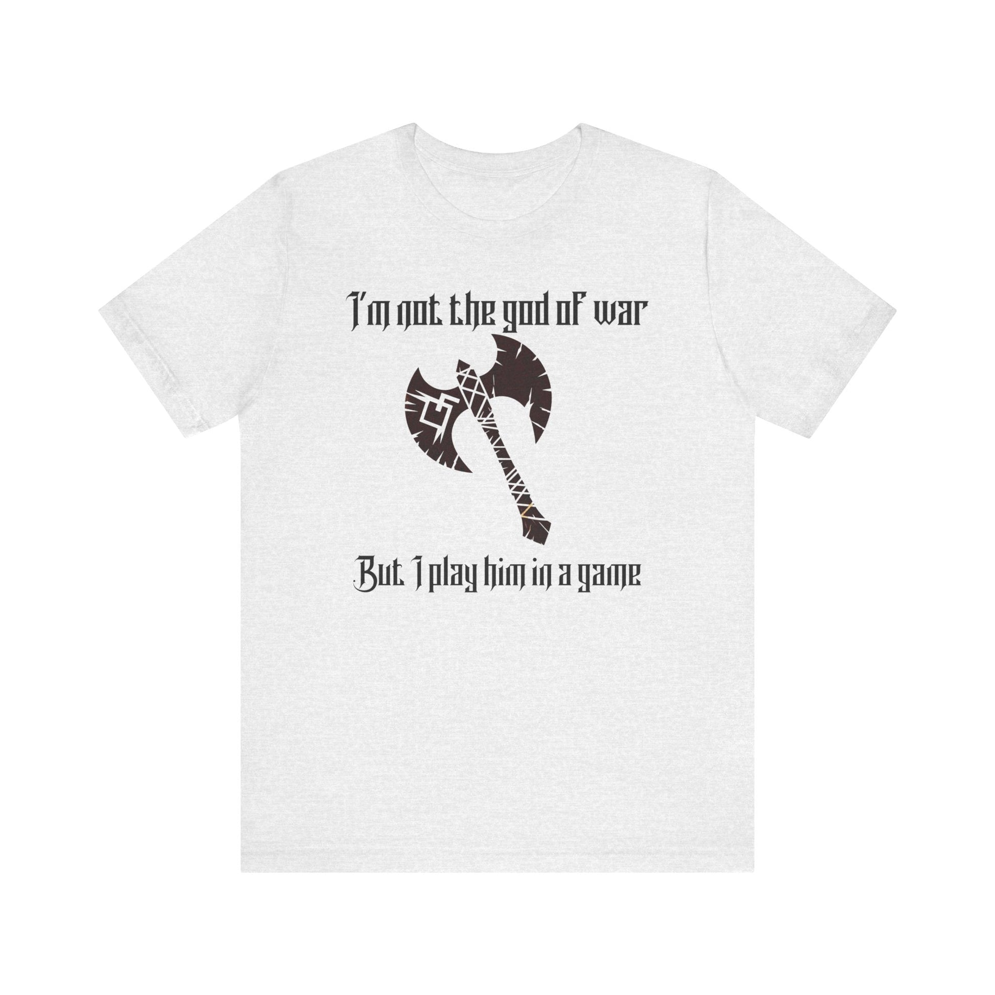 god of war gaming Short Sleeve Tee - VICIOUSLY CRUNK MERCH