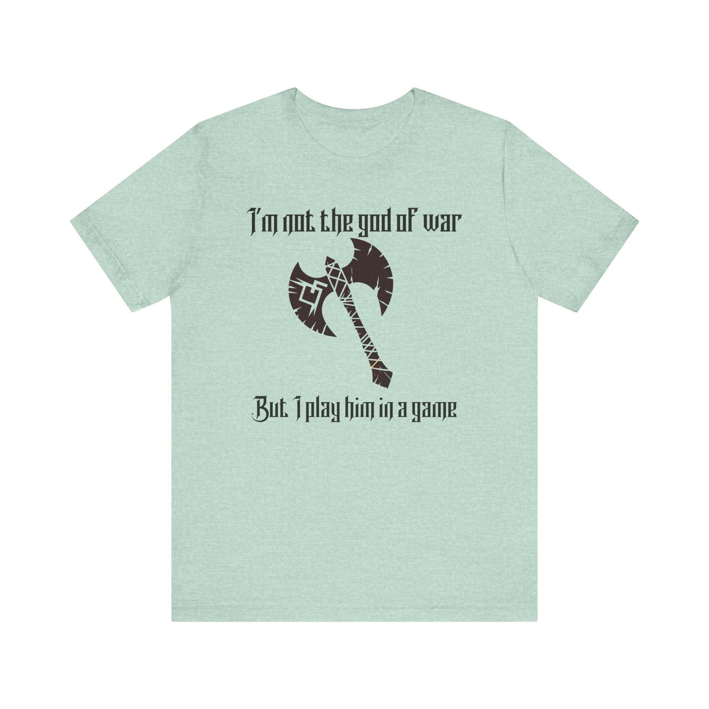 god of war gaming Short Sleeve Tee - VICIOUSLY CRUNK MERCH