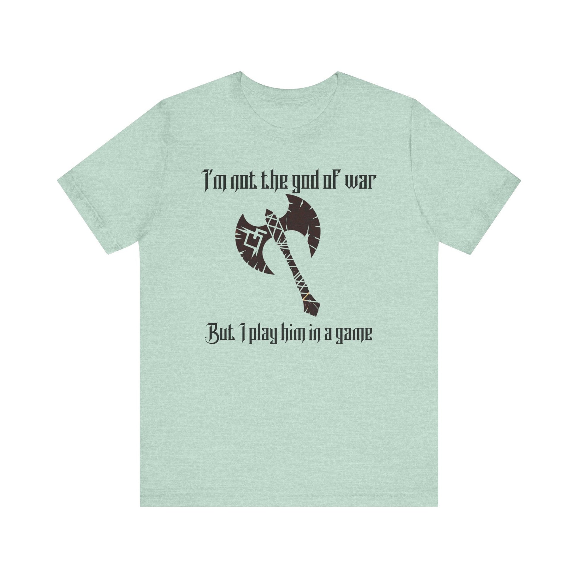god of war gaming Short Sleeve Tee - VICIOUSLY CRUNK MERCH