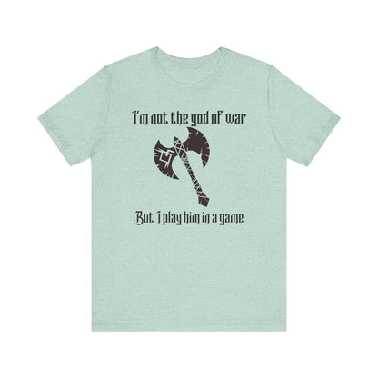 god of war gaming Short Sleeve Tee - VICIOUSLY CRUNK MERCH
