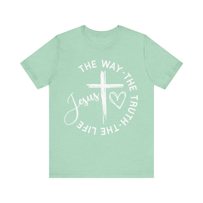 Jesus, the way , the truth - Tshirt - VICIOUSLY CRUNK MERCH