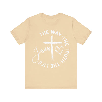 Jesus, the way , the truth - Tshirt - VICIOUSLY CRUNK MERCH