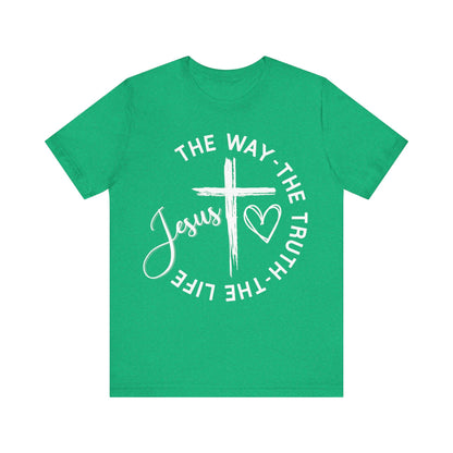 Jesus, the way , the truth - Tshirt - VICIOUSLY CRUNK MERCH