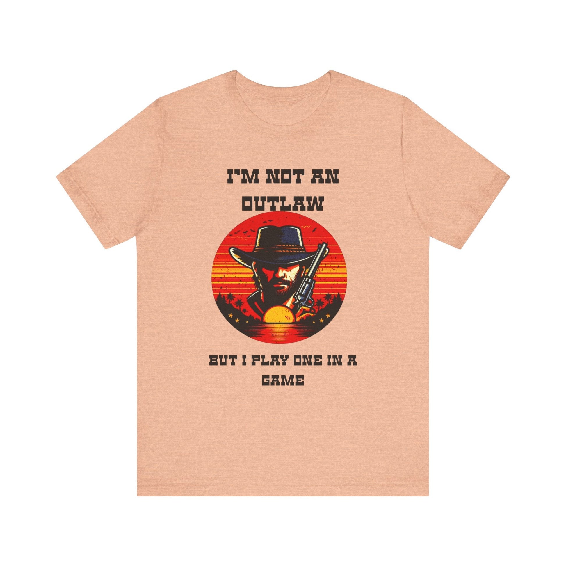 Outlaw Video Game Short Sleeve Tee - VICIOUSLY CRUNK MERCH