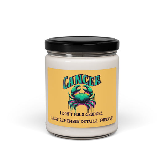 Sassy Cancer Soy Candle, 9oz - VICIOUSLY CRUNK MERCH