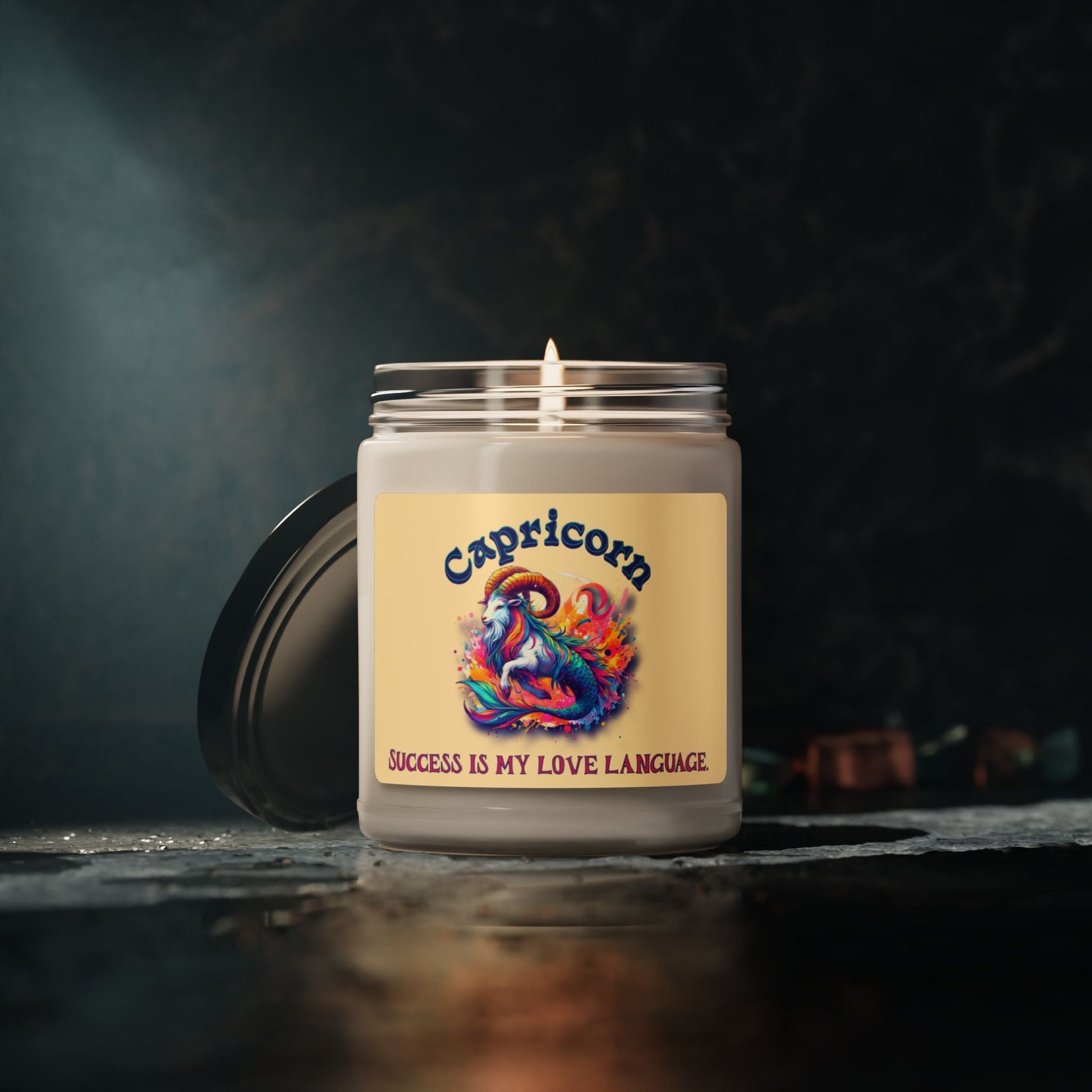 Sassy Capricorn Soy Candle, 9oz - VICIOUSLY CRUNK MERCH