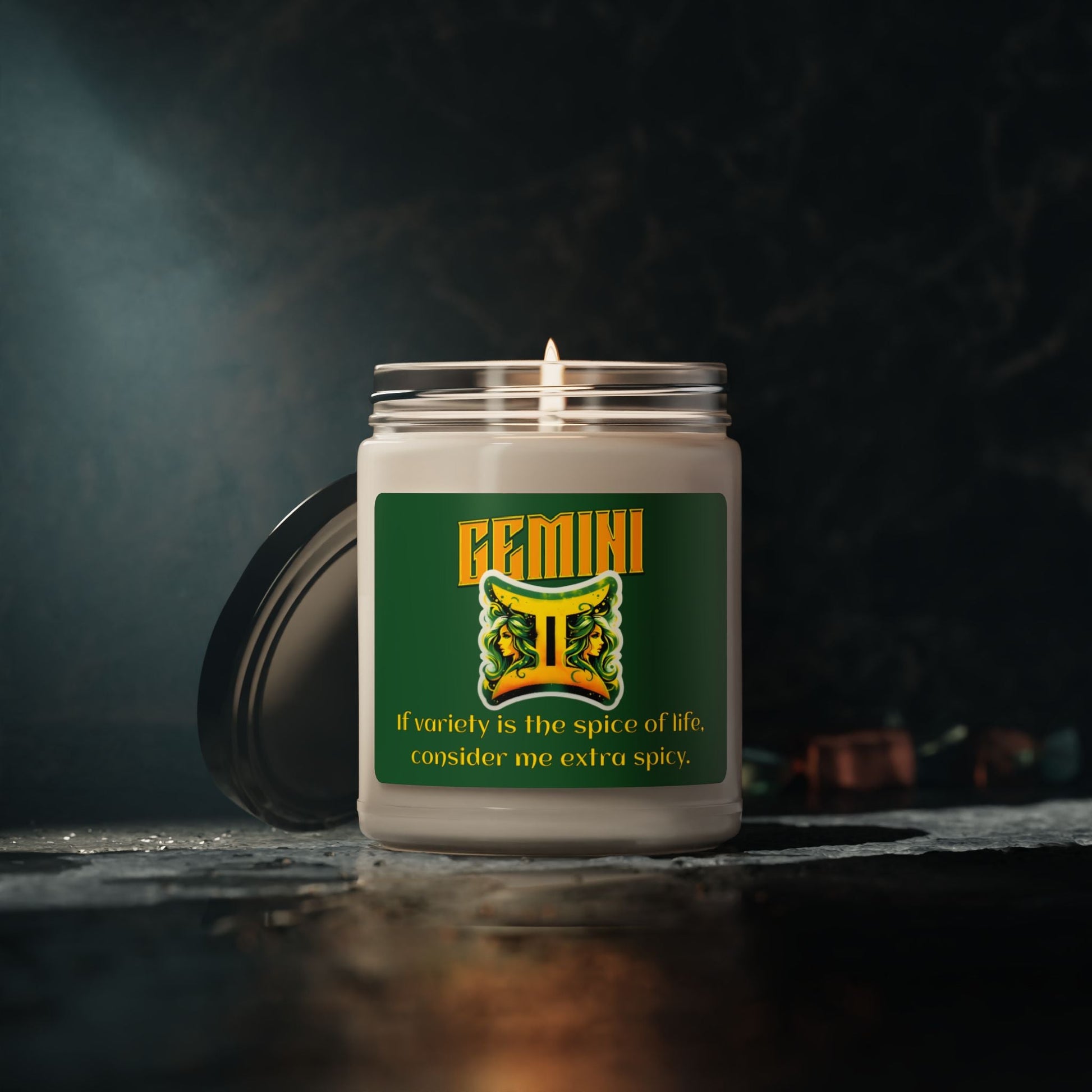 Sassy Gemini Soy Candle, 9oz - VICIOUSLY CRUNK MERCH