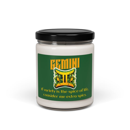 Sassy Gemini Soy Candle, 9oz - VICIOUSLY CRUNK MERCH