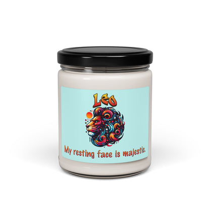 Sassy Leo Soy Candle, 9oz - VICIOUSLY CRUNK MERCH