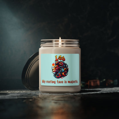 Sassy Leo Soy Candle, 9oz - VICIOUSLY CRUNK MERCH