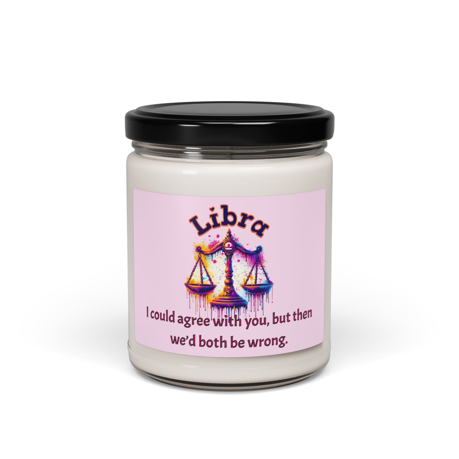 Sassy Libra Soy Candle, 9oz - VICIOUSLY CRUNK MERCH