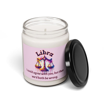 Sassy Libra Soy Candle, 9oz - VICIOUSLY CRUNK MERCH