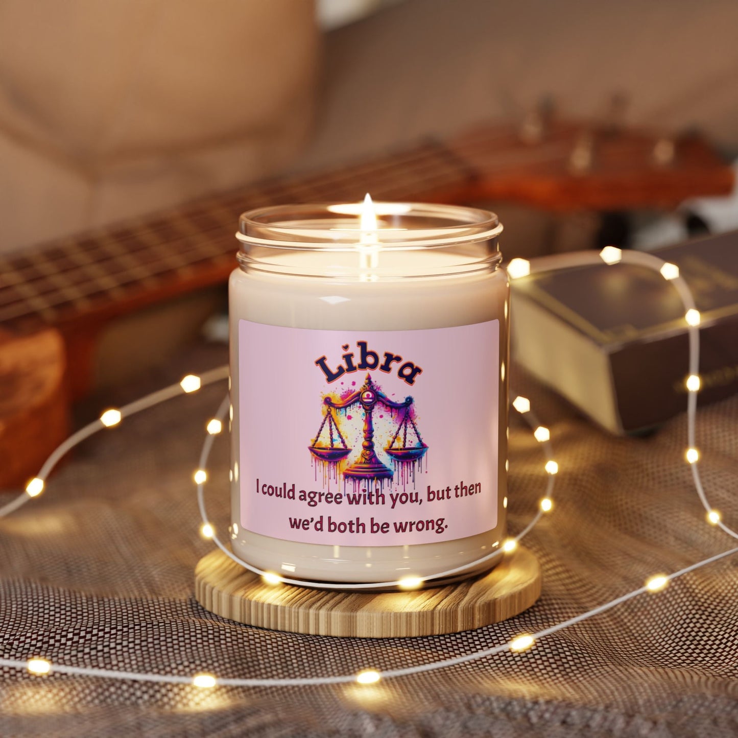 Sassy Libra Soy Candle, 9oz - VICIOUSLY CRUNK MERCH