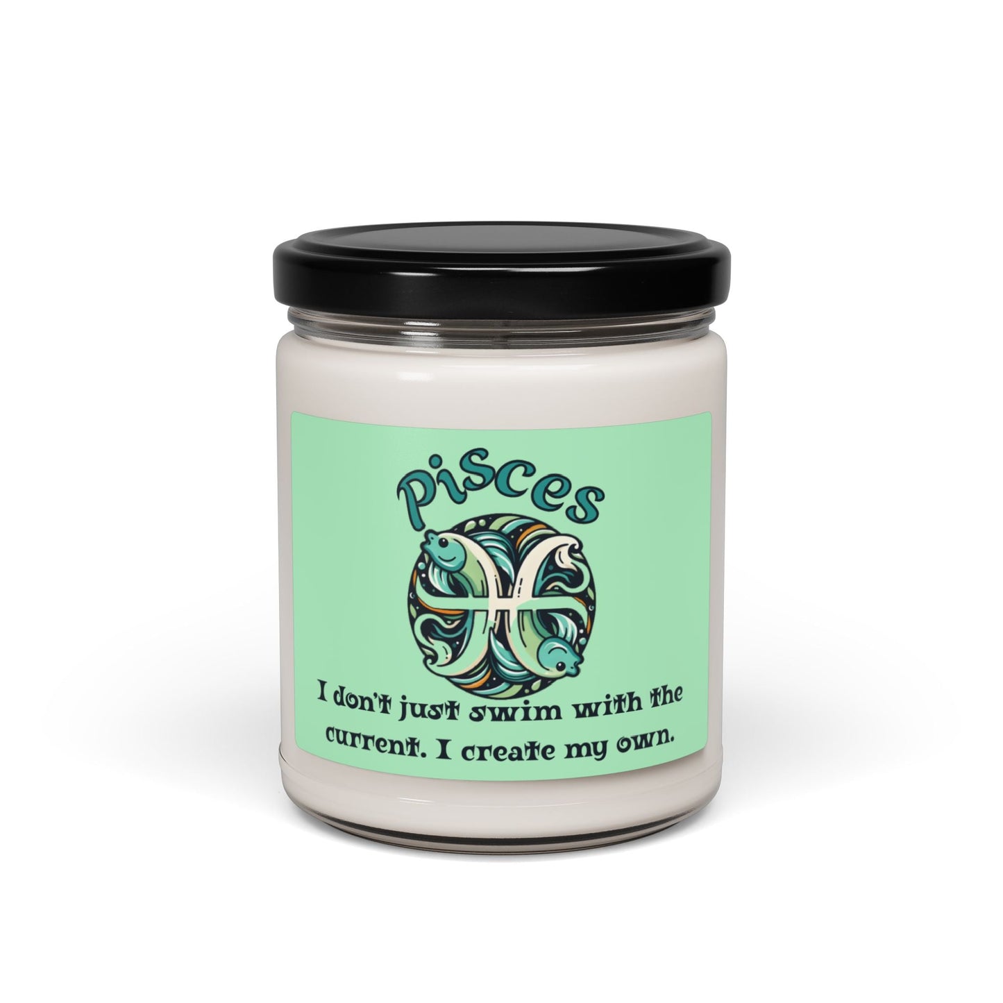 Sassy Pisces Soy Candle, 9oz - VICIOUSLY CRUNK MERCH