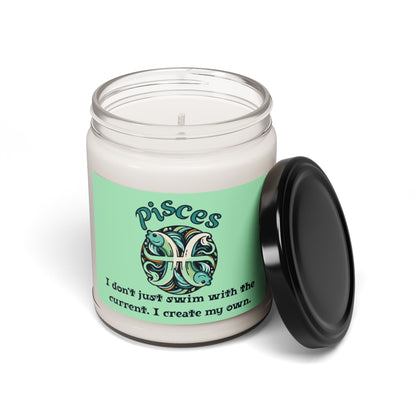 Sassy Pisces Soy Candle, 9oz - VICIOUSLY CRUNK MERCH