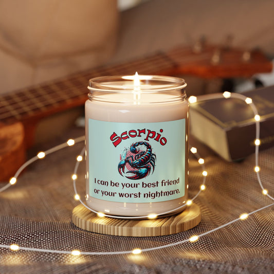 Sassy Scorpio Soy Candle, 9oz - VICIOUSLY CRUNK MERCH