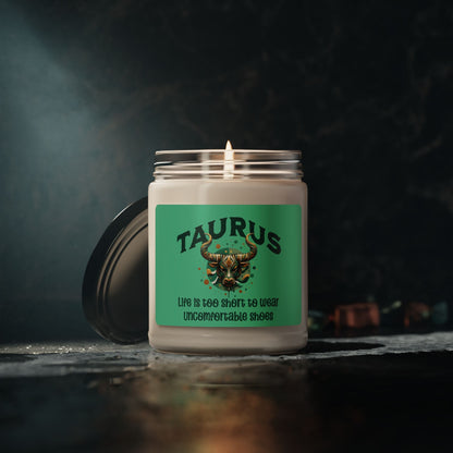 Sassy Taurus Soy Candle, 9oz - VICIOUSLY CRUNK MERCH