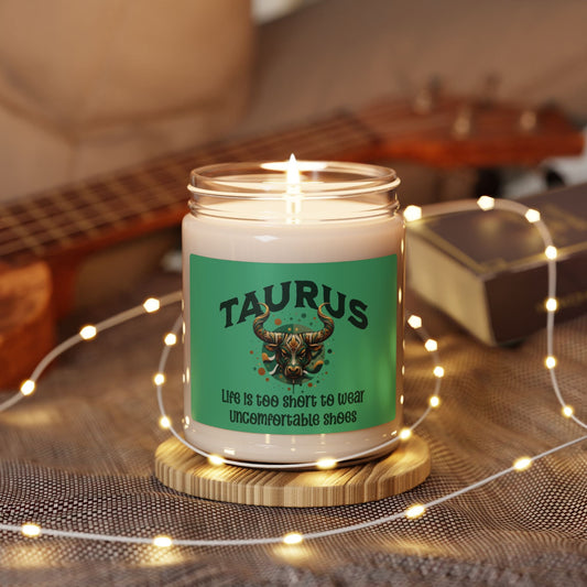 Sassy Taurus Soy Candle, 9oz - VICIOUSLY CRUNK MERCH