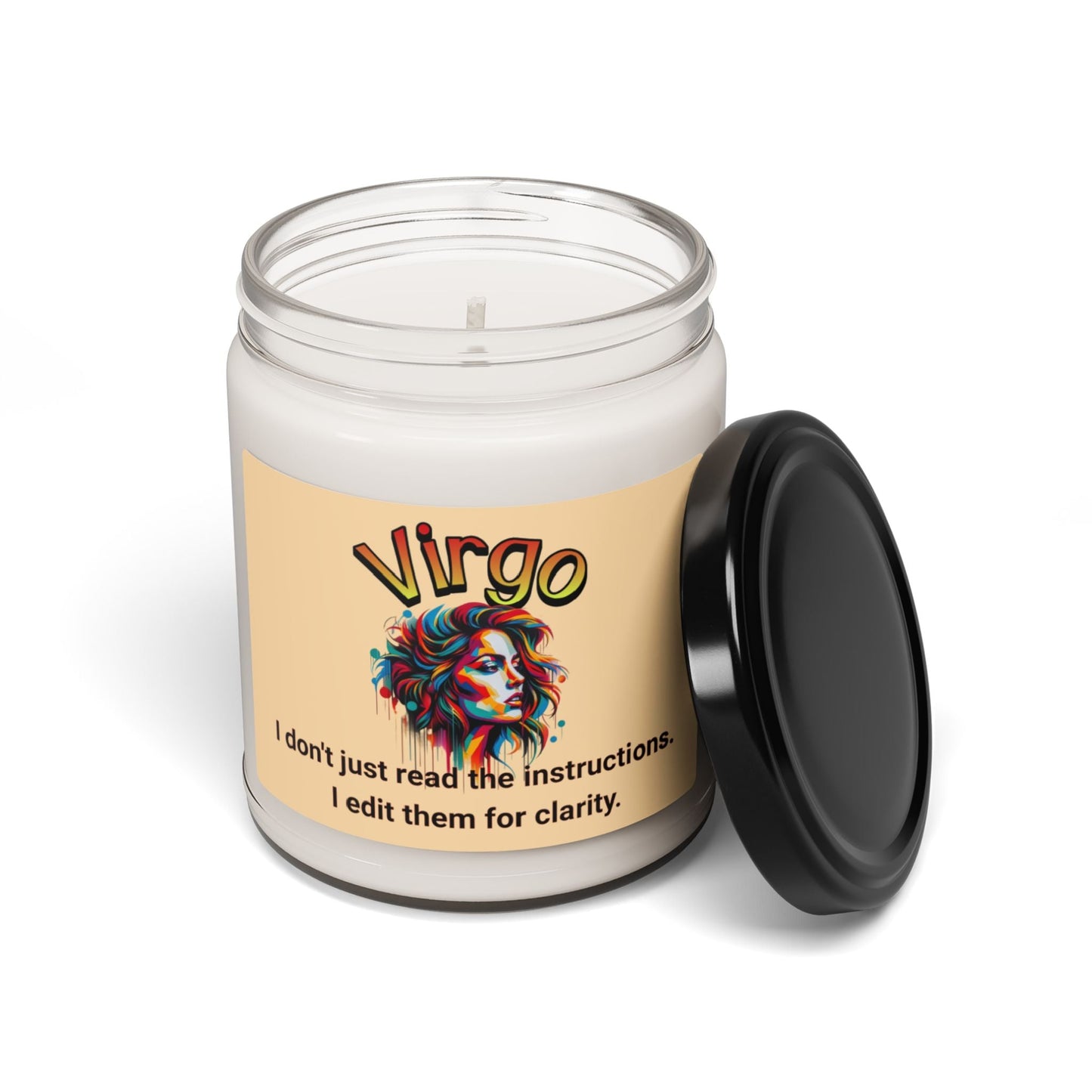 Sassy Virgo Soy Candle, 9oz - VICIOUSLY CRUNK MERCH