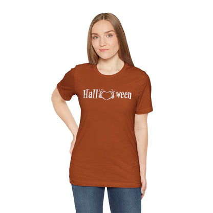 Skull Heart Halloween Short Sleeve Tee - VICIOUSLY CRUNK MERCH