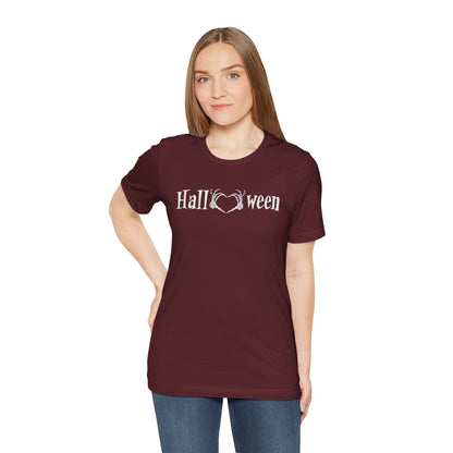 Skull Heart Halloween Short Sleeve Tee - VICIOUSLY CRUNK MERCH